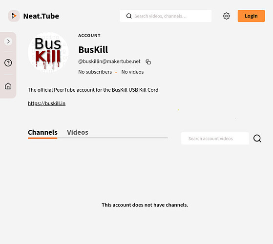 https://neat.tube/a/buskillin@makertube.net/video-channels