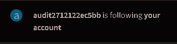 Root account followed - PeerTube